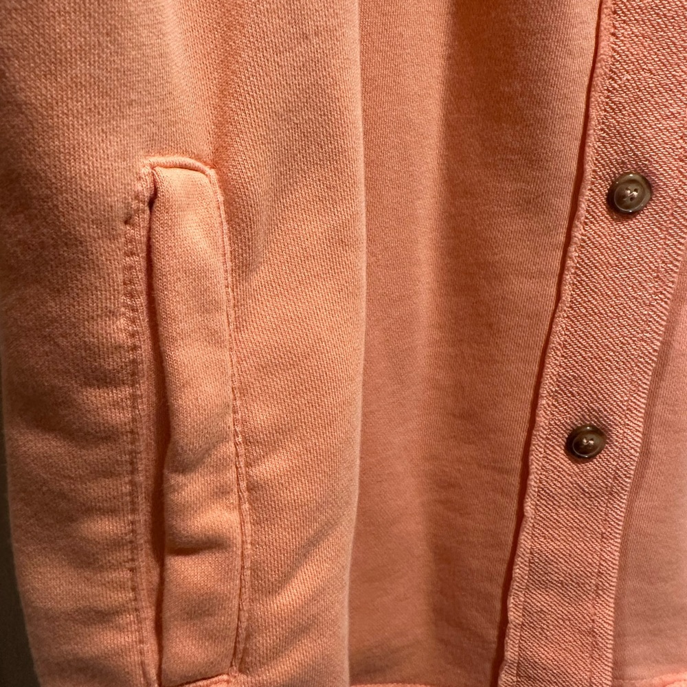 POL Orange Distressed Shacket Jacket Oversized Si… - image 10